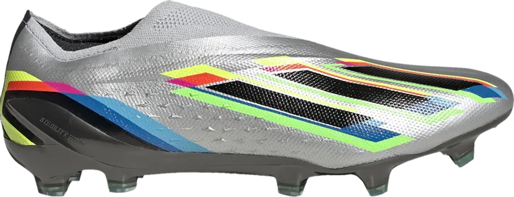 Adidas X Speedportal  FG 'Beyond Fast' Cleats, Silver