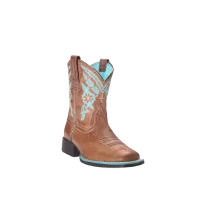 Ariat Girl's Floral Cowboy Boots