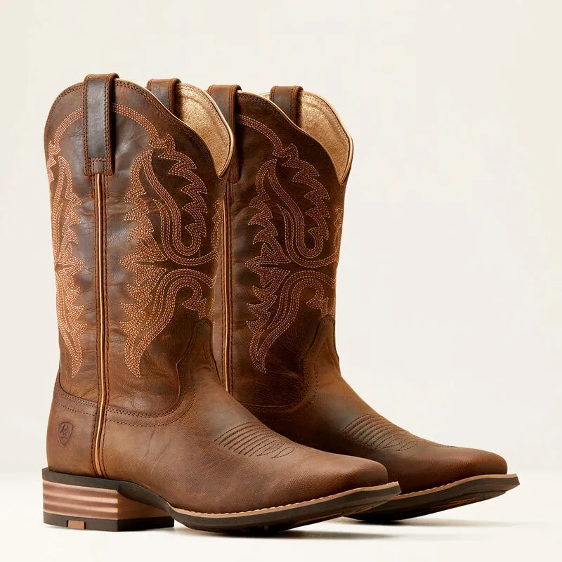 Ariat Women's Olena Western Boot in Sassy Brown