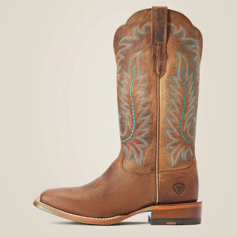 Ariat® Women's "Frontier Tilly" Western Boots - Rodeo Tan