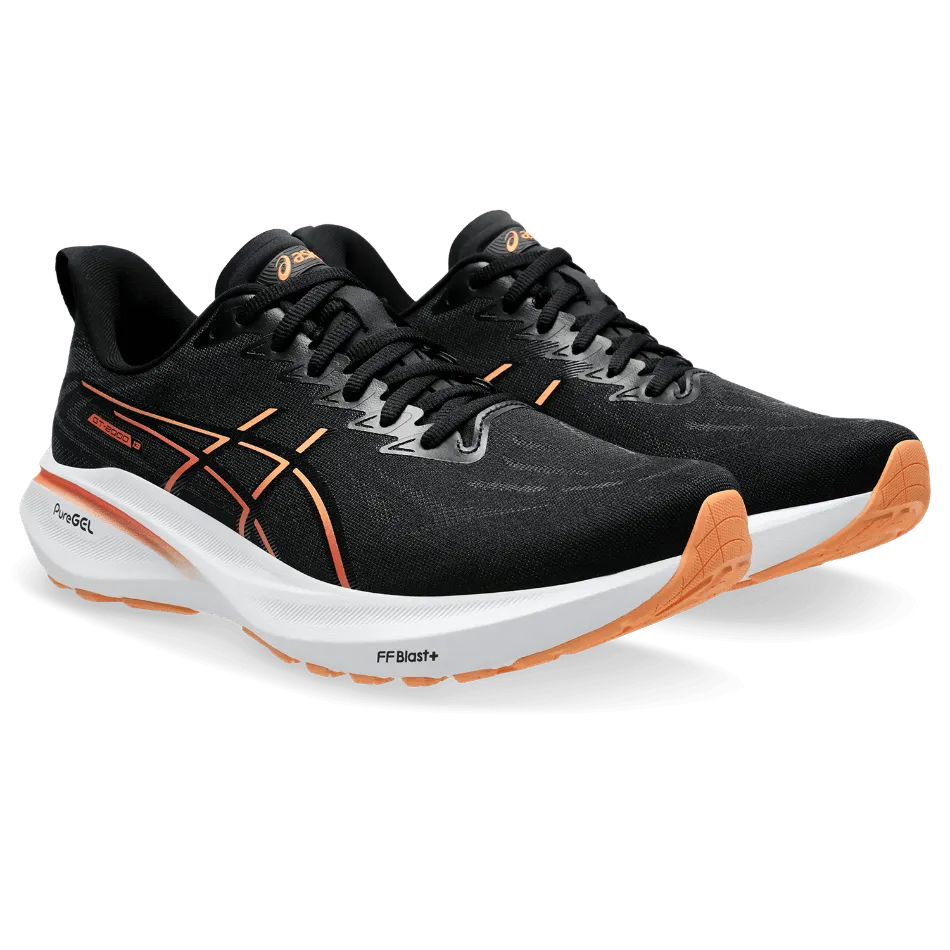 Asics GT 2000 13 Men's Running Shoes Black/Faded Orange AW24