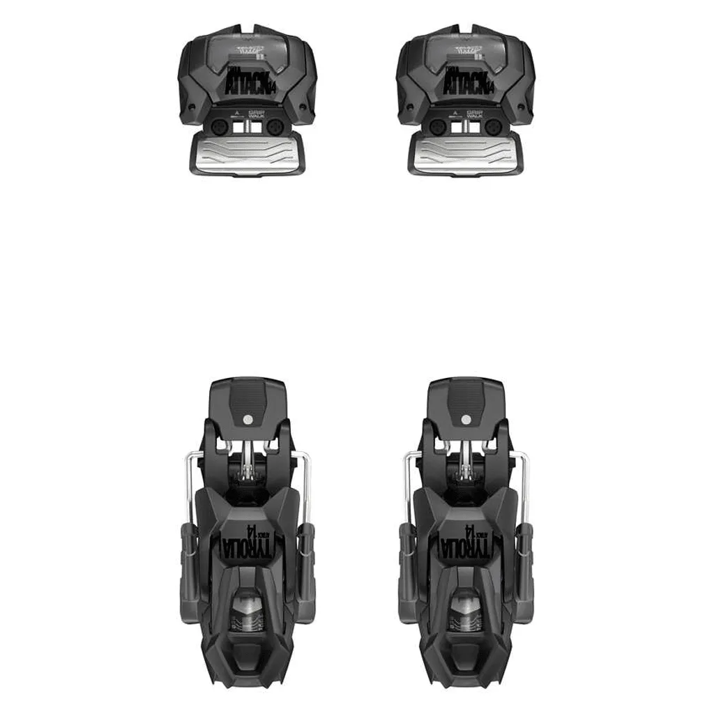 Attack 14 GW bindings - Solid black