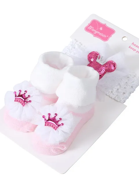 Baby Sparkle Headband and Shoes Sets