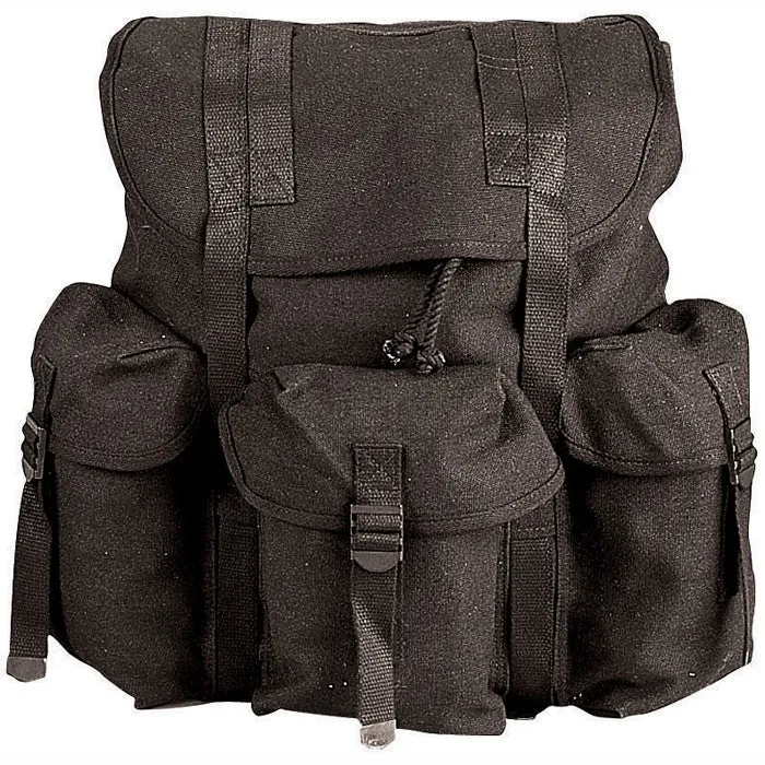 Black - Army Style Mini ALICE Pack 13 in. x 16 in. x 7 in.