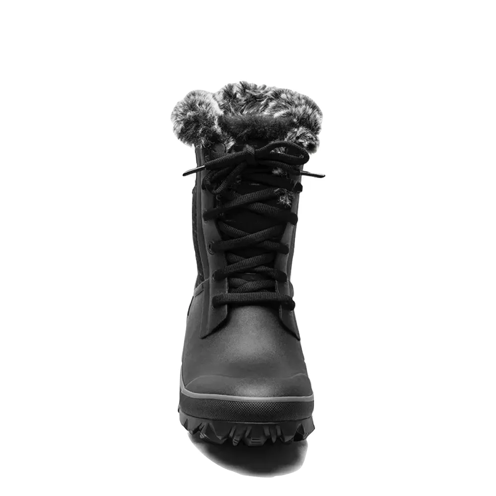 Bogs Women's Arcata Dash Waterproof Lace Boot in Black