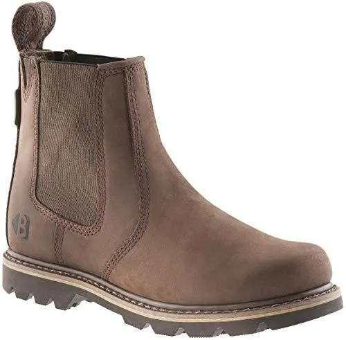 Buckler Safety Dealer Boot Chocolate