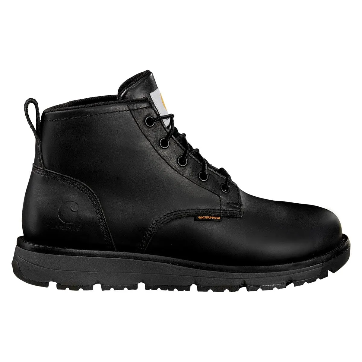 Carhartt Millbrook Waterproof 5-inch Steel Toe Wedge Boot-Black