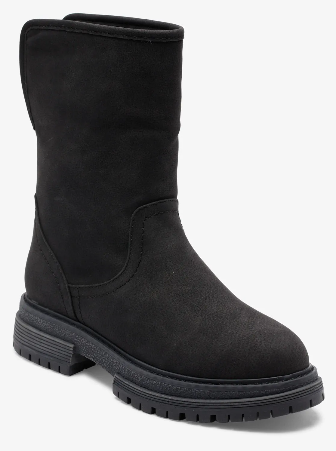 Fall Slip-On Boots - Black