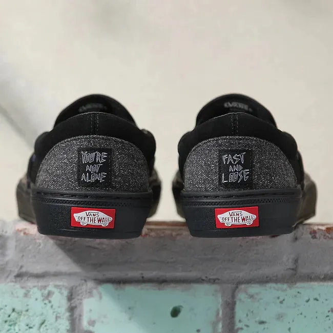 Fast and Loose x vans slip ons