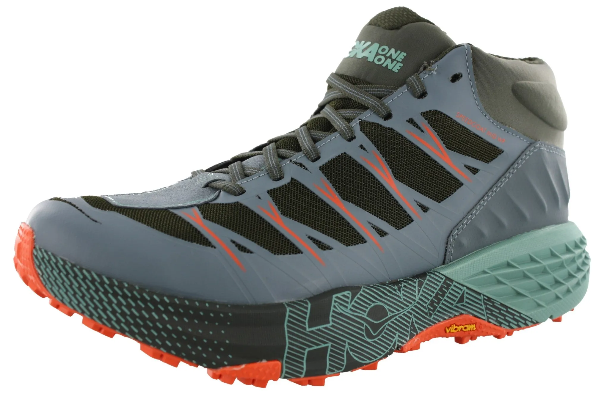 Hoka Men's Speedgoat Mid Waterproof Trail Running Shoes