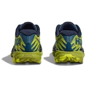 Hoka Mens Torrent 3 Trail Shoe - Bluesteel/Dark Citron