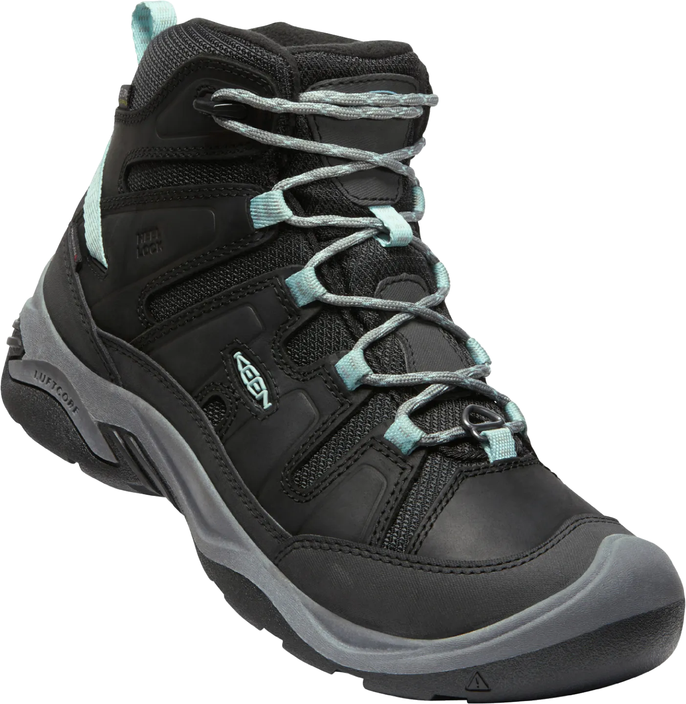 Keen Circadia Mid Polar Boot Black Cloud Blue Women's