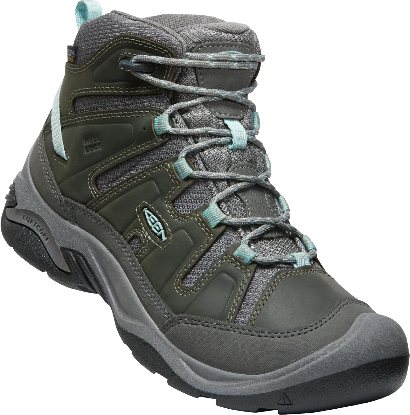 Keen Circadia Mid Waterproof Steel Grey Cloud Blue Women's