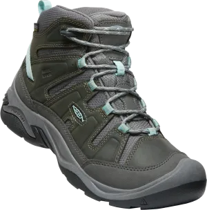 Keen Circadia Mid Waterproof Steel Grey Cloud Blue Women's