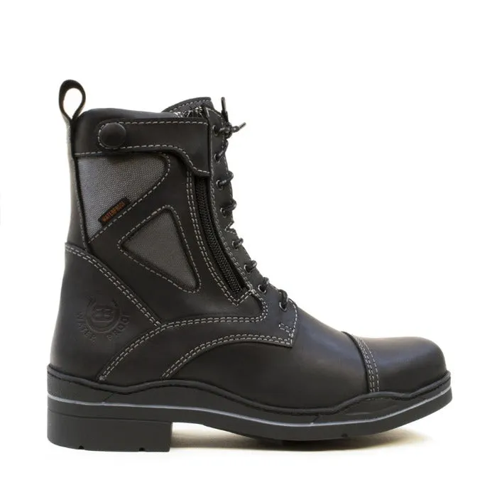 Kentucky Storm Waterproof Jodhpur Boots - Black