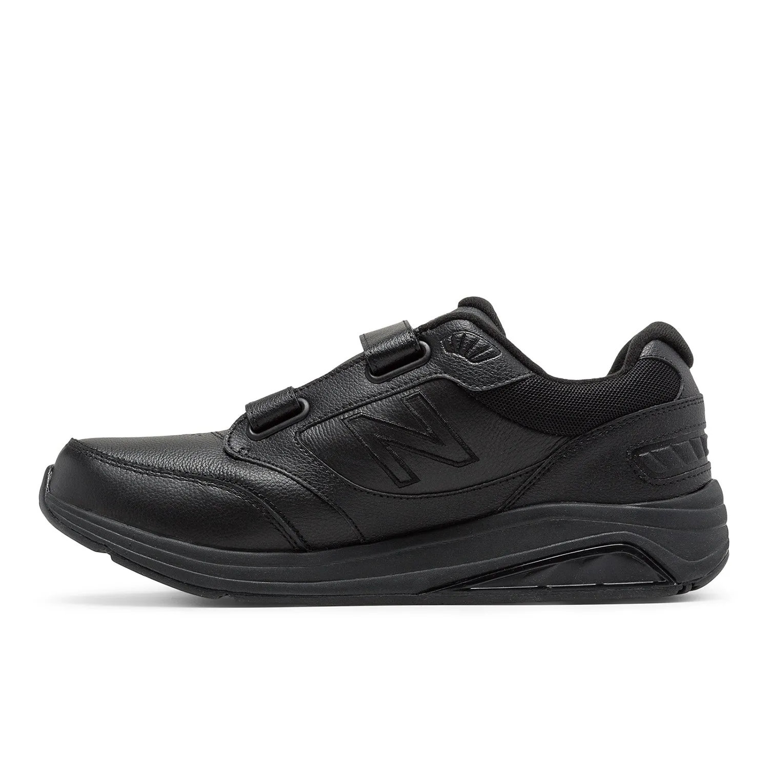 Men's New Balance Hook and Loop Leather 928v3 Color: Black