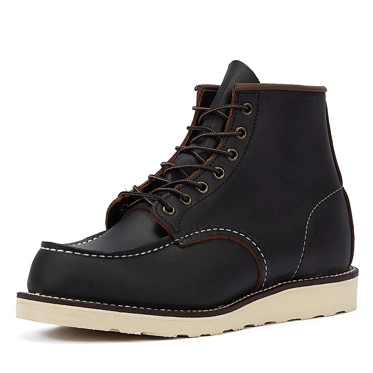 Red Wing Shoes Heritage Work 6inch Moc Toe Prairie Men's Black Boots