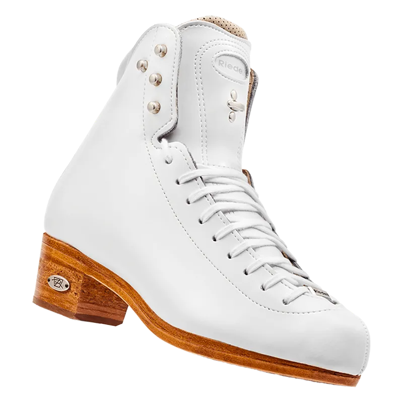 Riedell 4200 Dance White Extra Firm Skating Boots