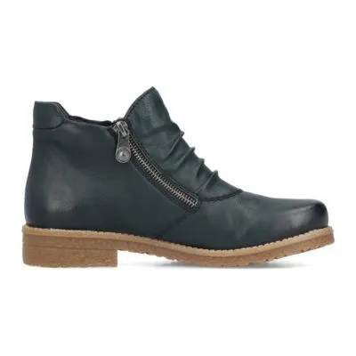 Rieker 73553-54 Green Women's Ankle Boots