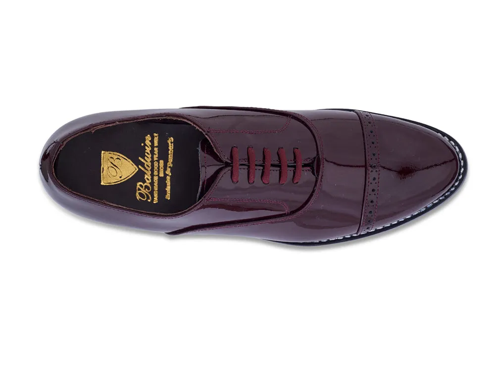 STACY PENNER - Burgundy Cap Toe (A1634)