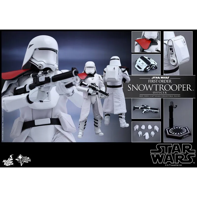 STAR WARS: First Order Snowtrooper Officer 1:6 Scale Movie Masterpiece Figure