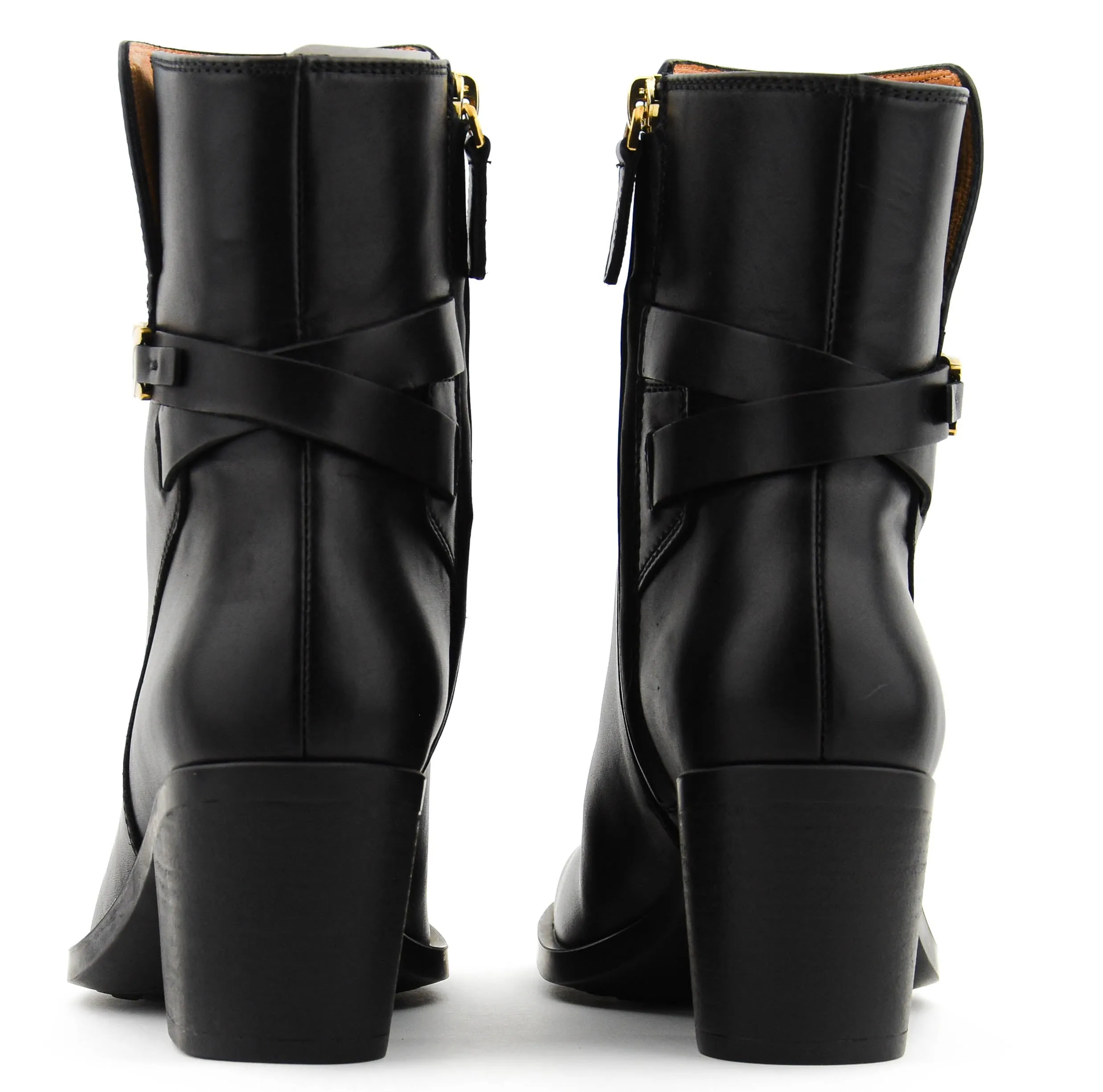 TOD'S ANKLE BOOTS BLACK