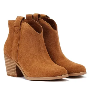 TOMS Constance Suede Women's Tan Boots