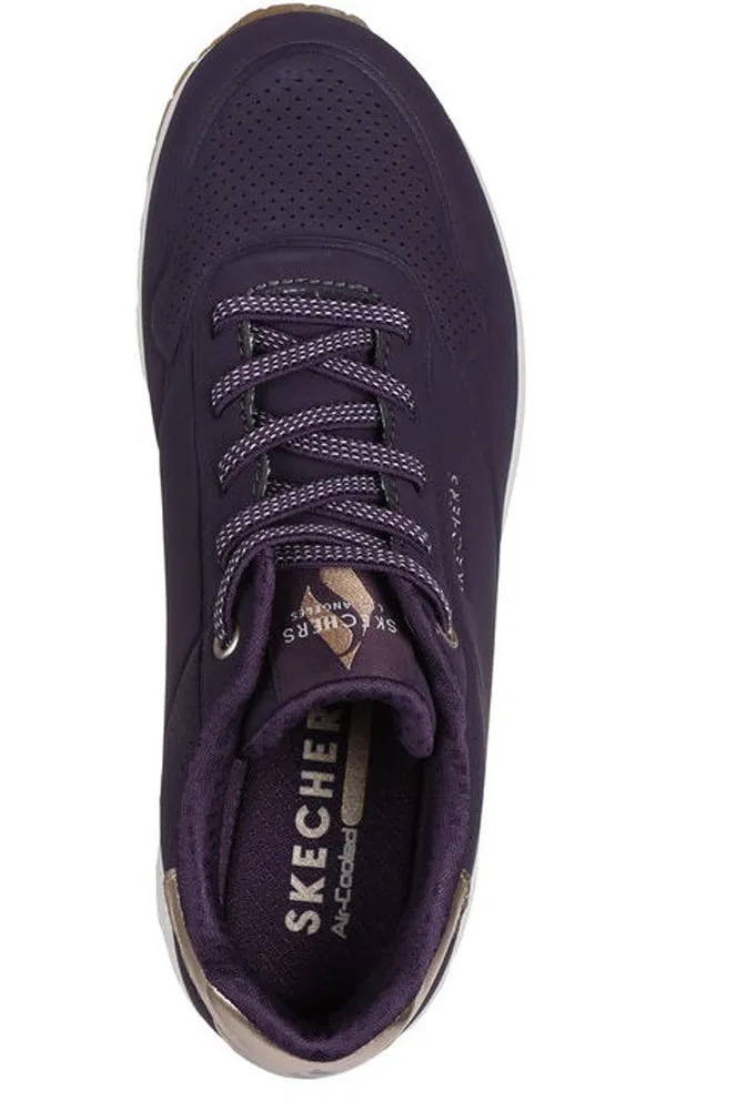 Uno-Shimmer Away in Dark Purple by Skechers