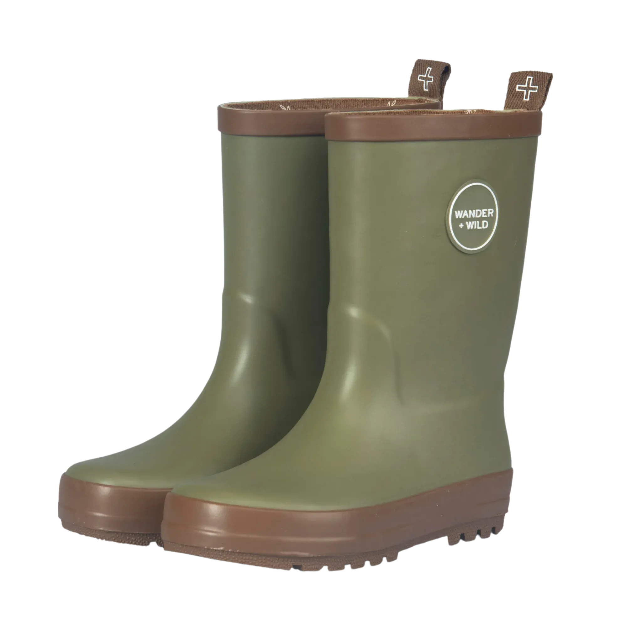 Wander & Wild Natural Rubber Gum Boots-Forest