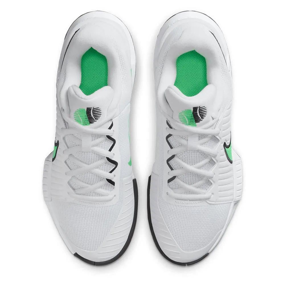 Women's GP Challenge Pro Tennis Shoes White and Poison Green