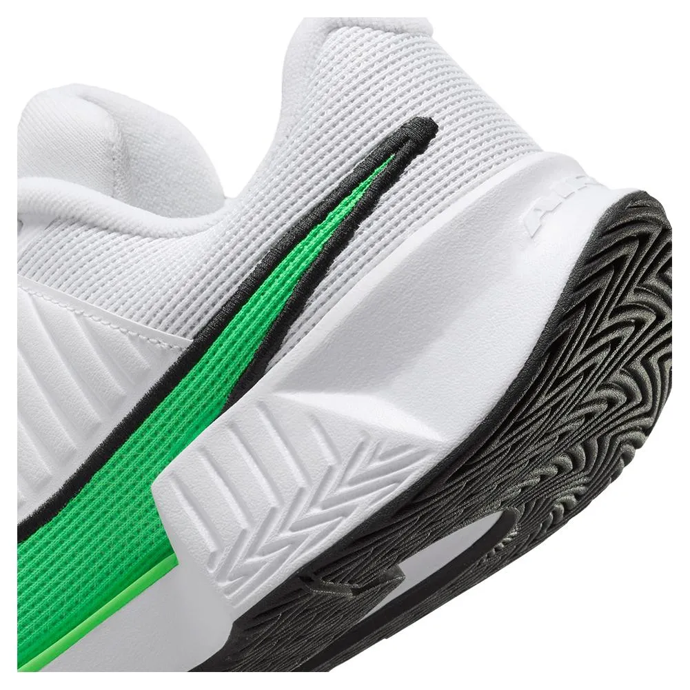 Women's GP Challenge Pro Tennis Shoes White and Poison Green