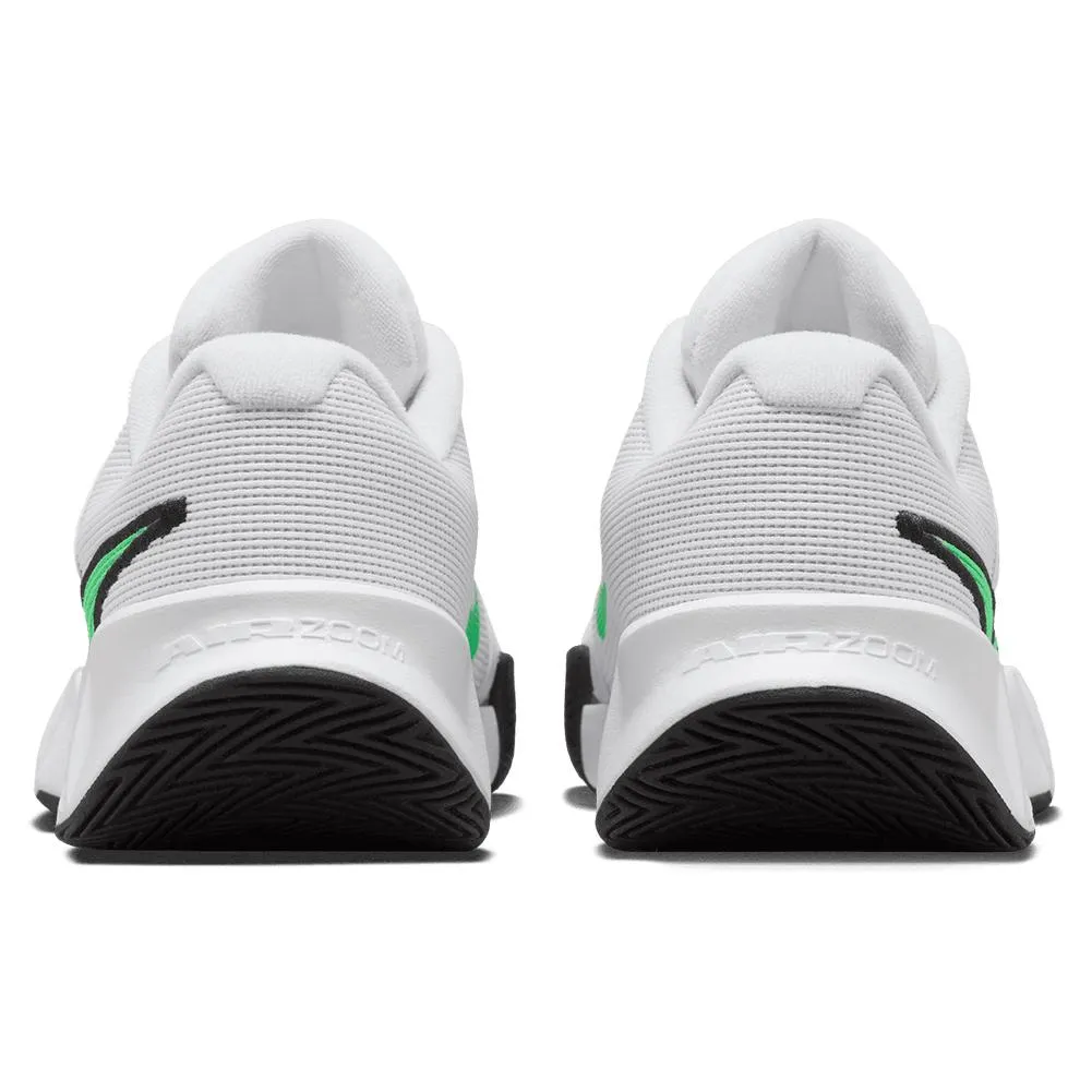 Women's GP Challenge Pro Tennis Shoes White and Poison Green