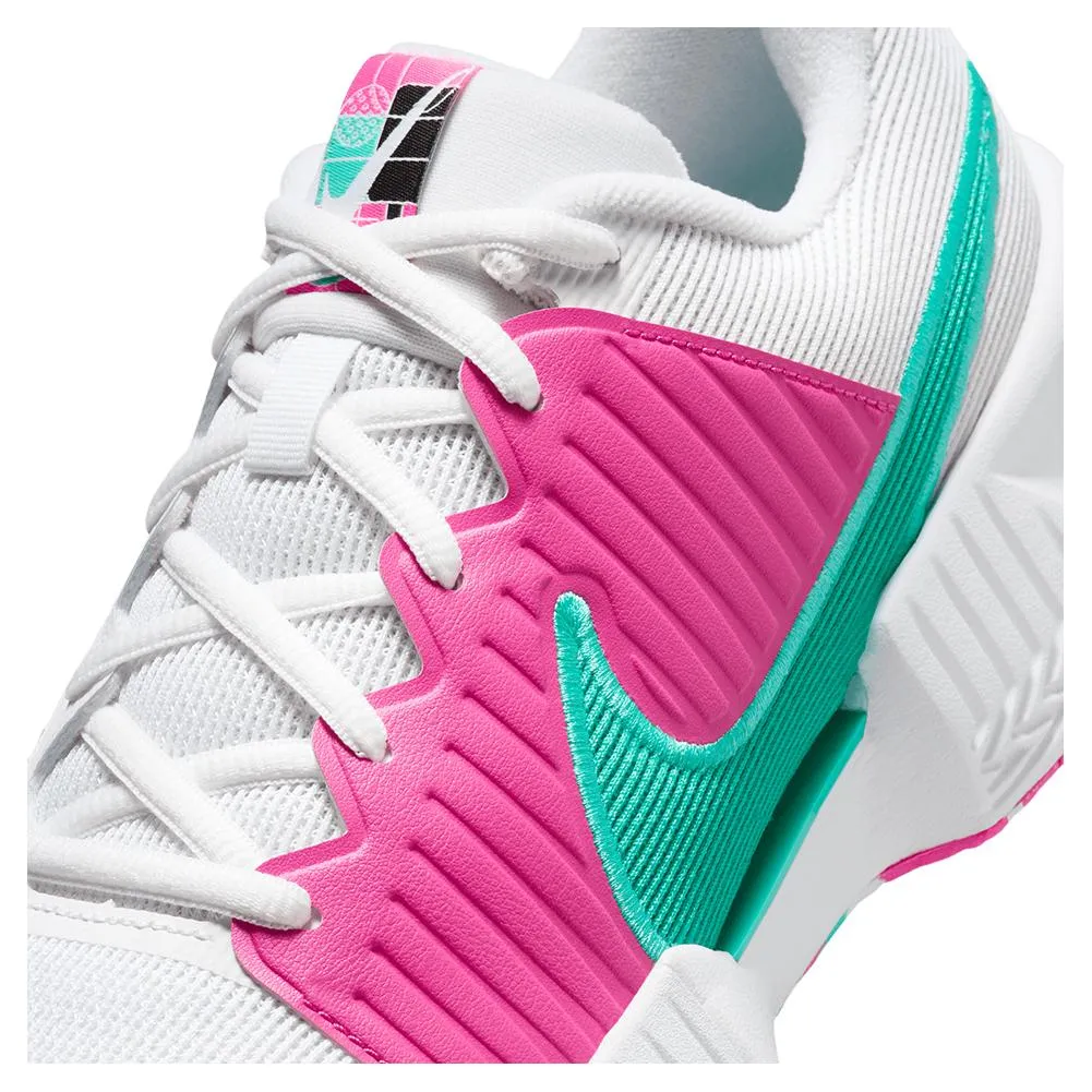 Women's GP Pickleball Pro Shoes White and Alchemy Pink