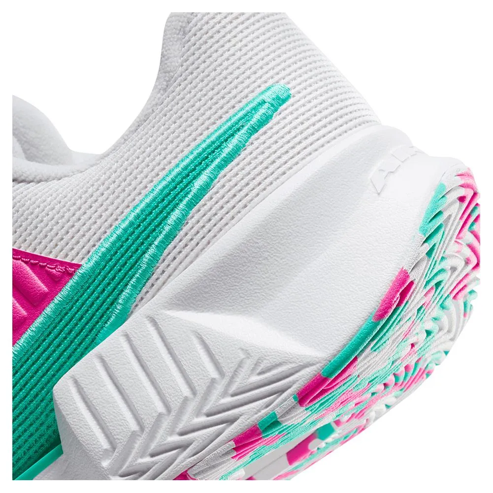 Women's GP Pickleball Pro Shoes White and Alchemy Pink